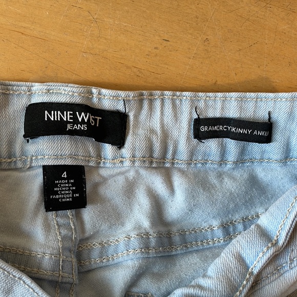 Nine West Gramercy Skinny Ankle Jeans size 4 - Picture 8 of 12